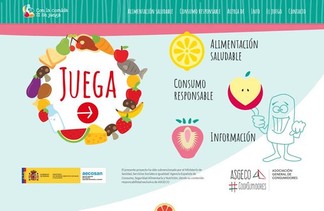 Resultado de imagen de con la comida si se juega